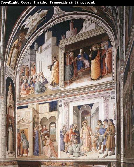 Fra Angelico Scenes from the Lives of Sts Lawrence and Stephen